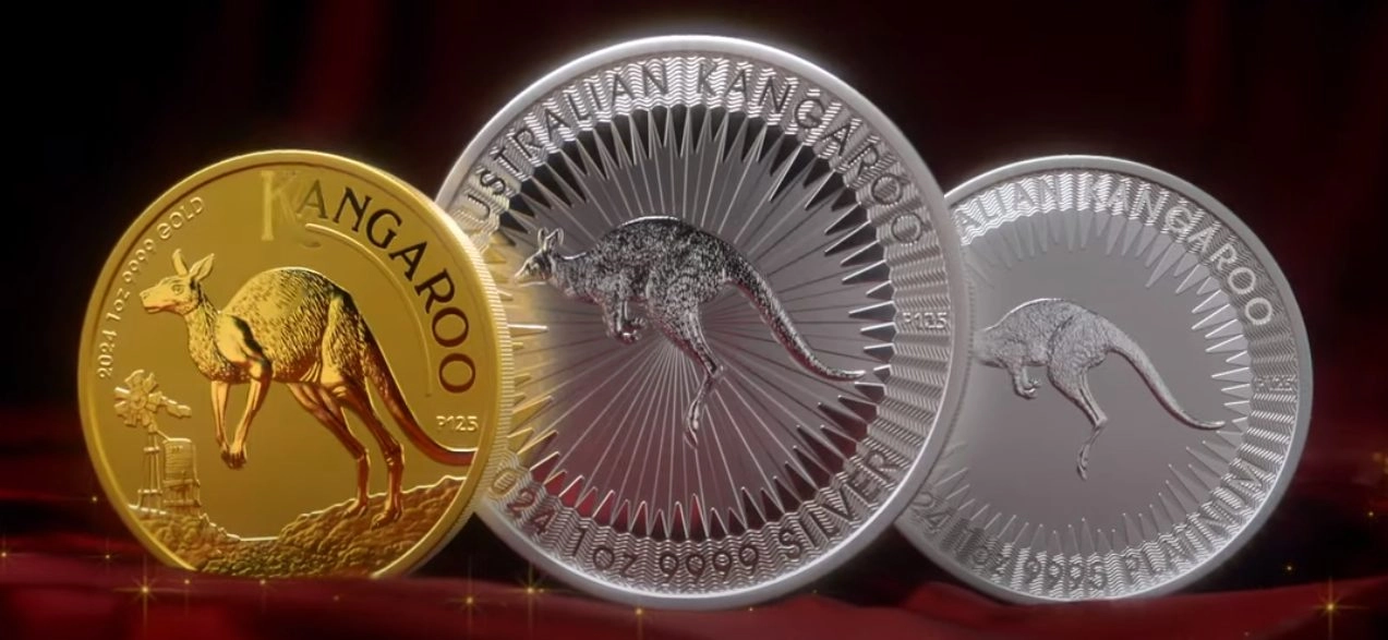 Gold- und Silbermünzen von Versicherungsmakler